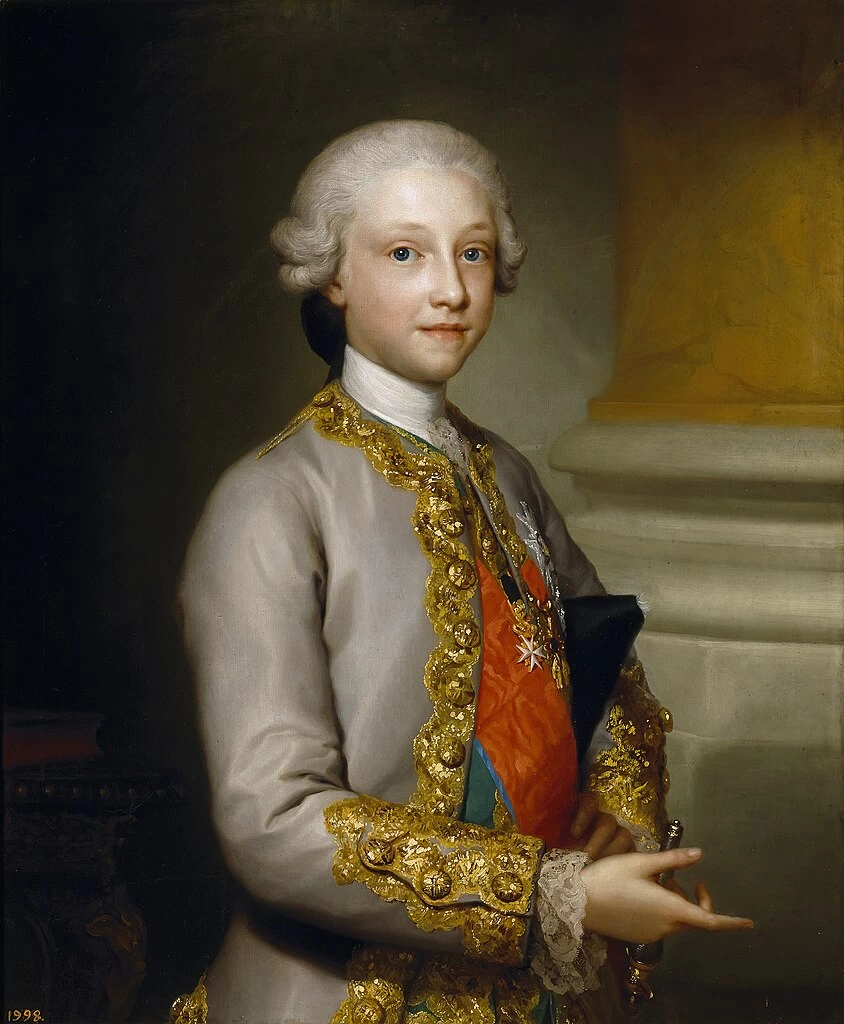 Ritratto di Gabriele di Borbone, figlio di Carlo III di Spagna - Museo del Prado, Madrid